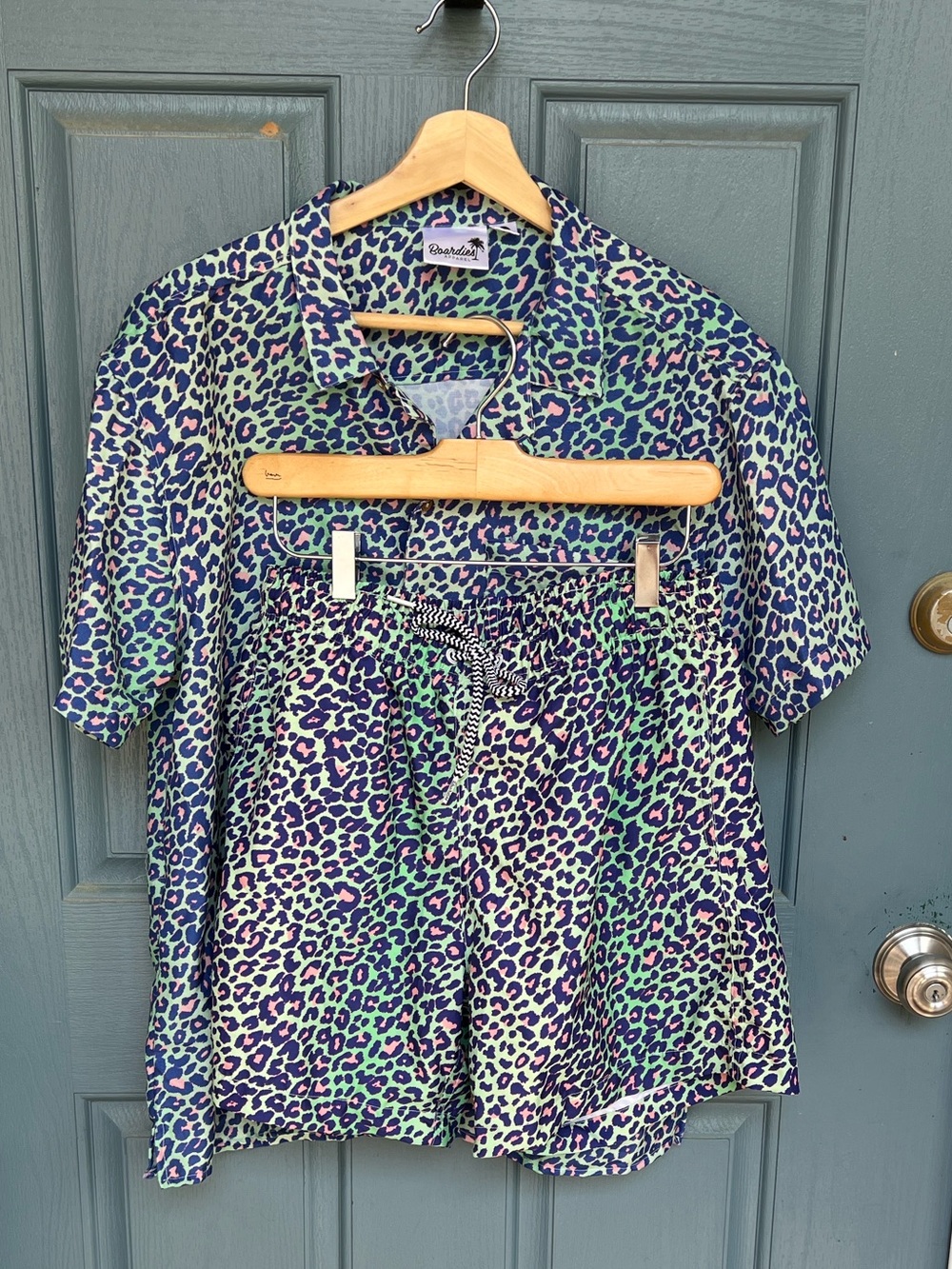 Boardies Swim Shorts AND Button Up Shirt - Matching Set
